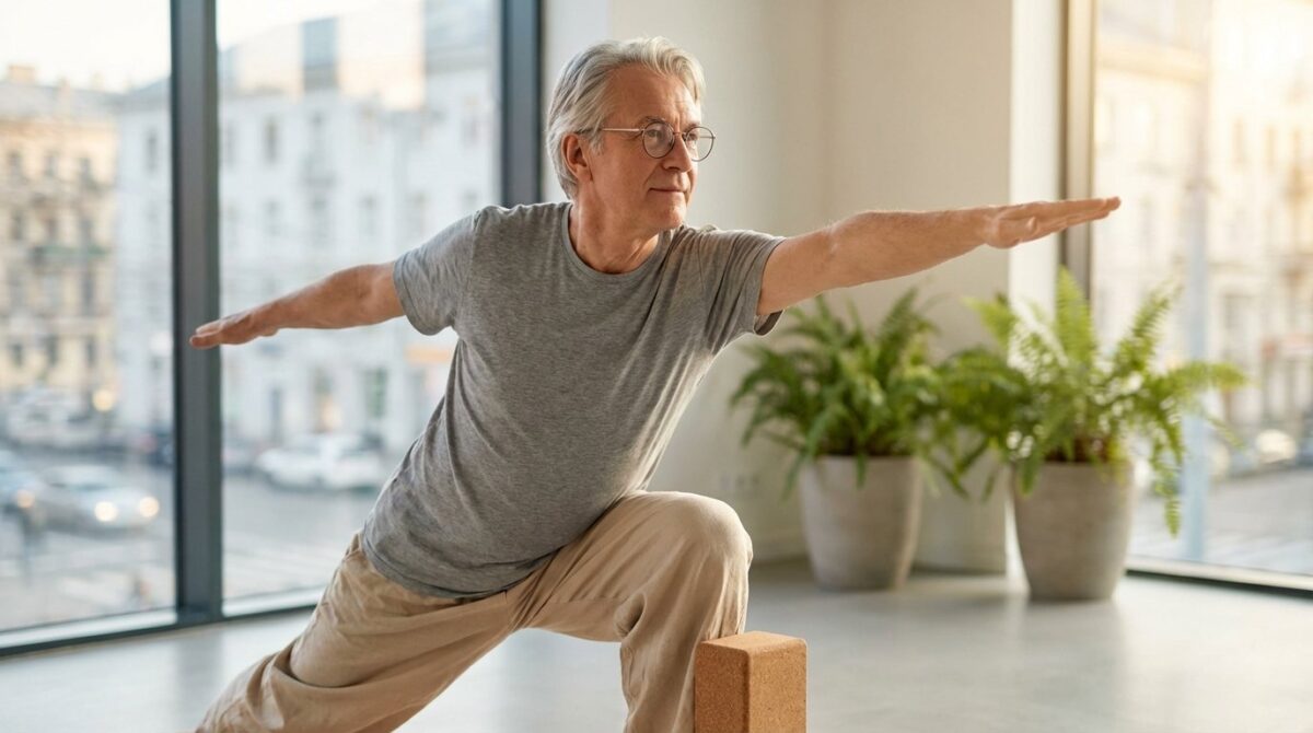 entdecken sie, wie sanftes yoga nach 60 jahren ihre fitness verbessert und den körper revitalisiert, ohne große flexibilität zu erfordern