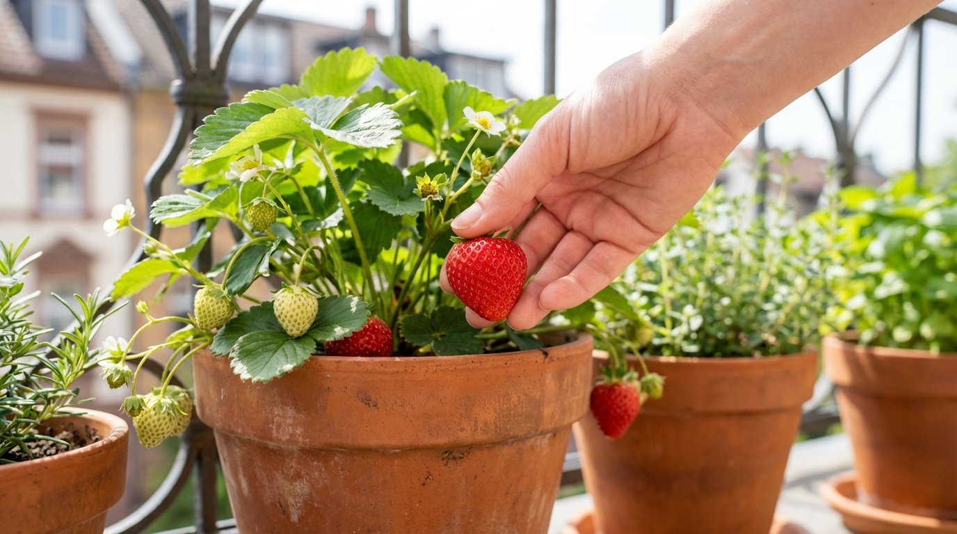 entdecken Sie, wie Sie mit der richtigen Erdbeerpflanze im März eine durchgehende Ernte bis zum Frost erreichen und Ihren Garten optimal nutzen