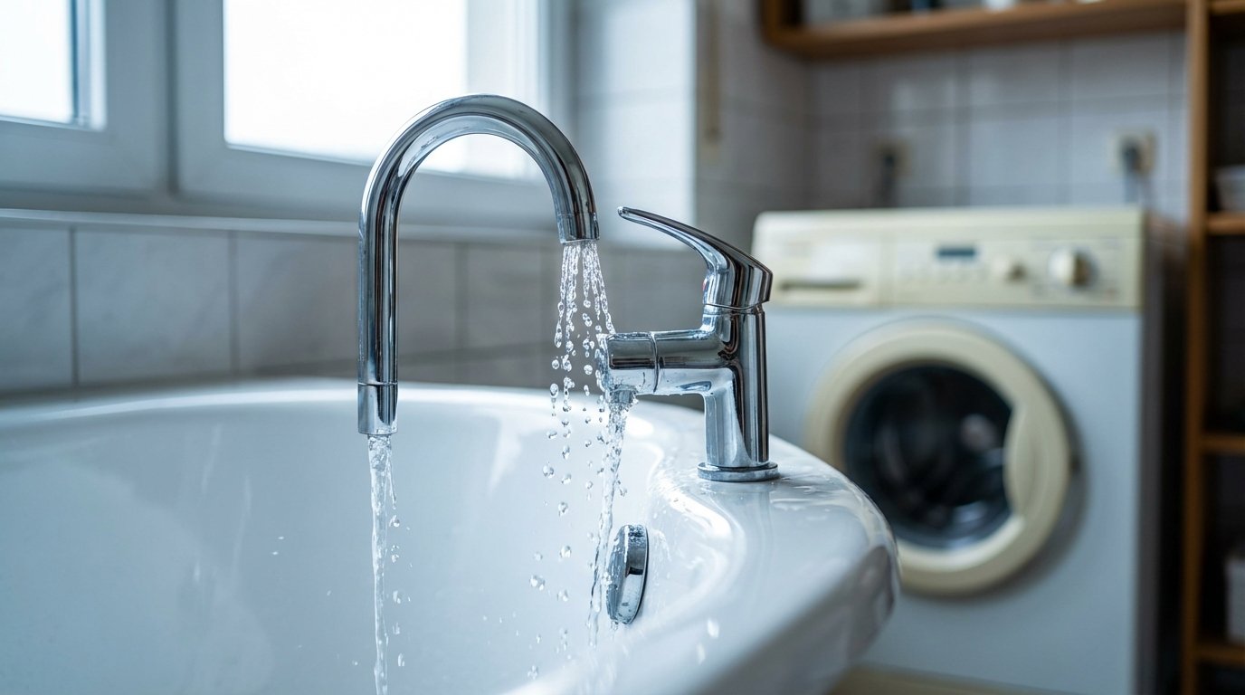 entdecken Sie das unsichtbare elektrische Risiko beim gleichzeitigen Duschen und Waschen und erfahren Sie, warum dies in manchen Wohnungen gefährlich sein kann