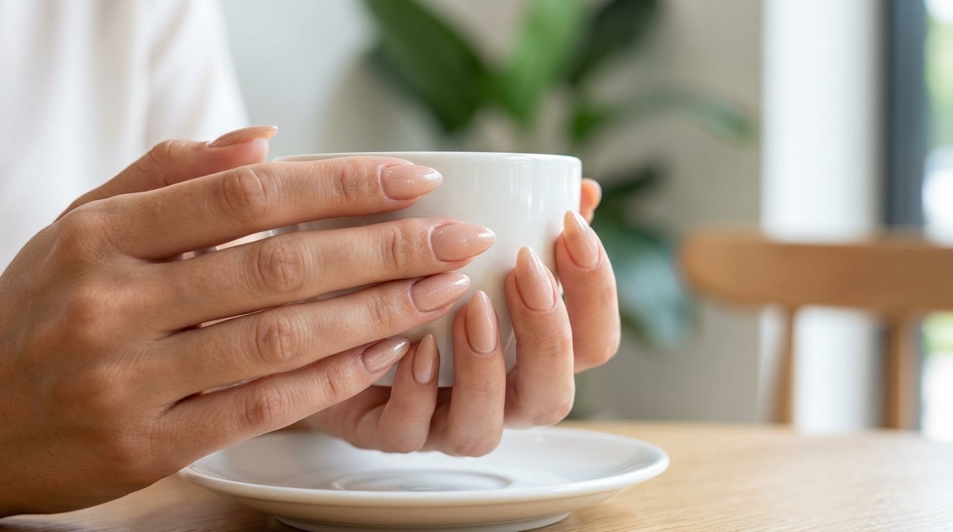 entdecken Sie, welche Maniküre-Farben und Glanzeffekte Ihre Hände optisch verjüngen und jugendlicher wirken lassen als jede Handcreme