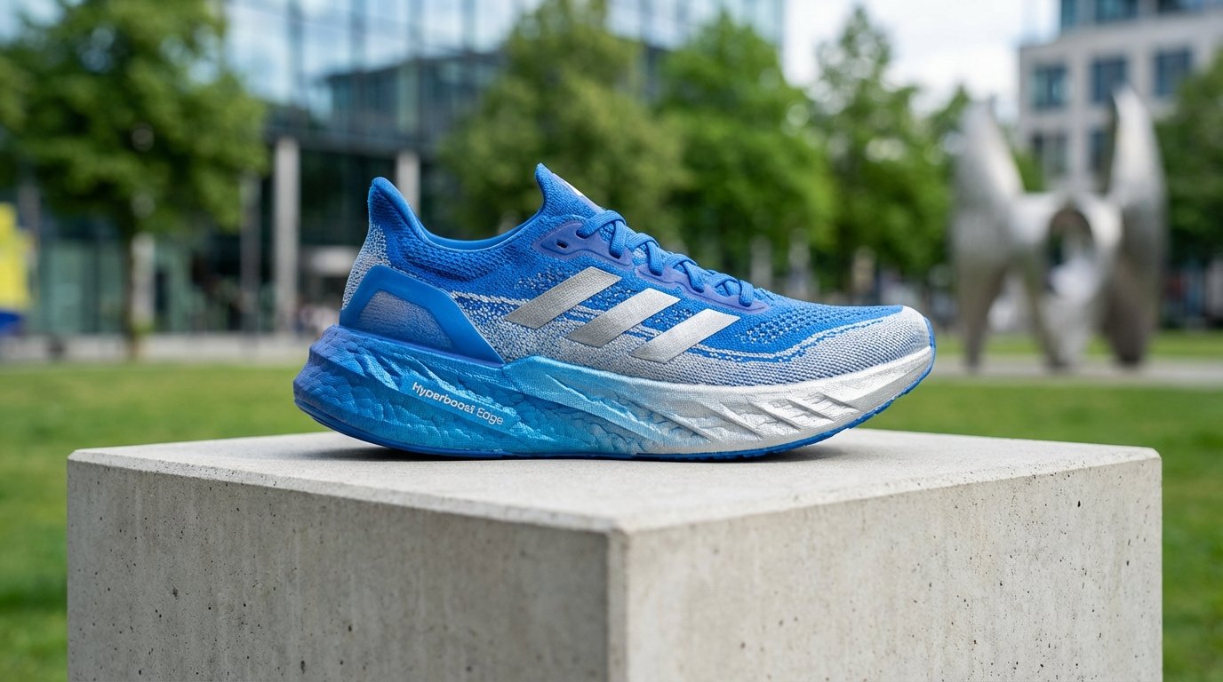 entdecken Sie den revolutionären adidas Hyperboost Edge mit maximaler Dämpfung und innovativer Energierückgabe für ein leichtes Lauferlebnis
