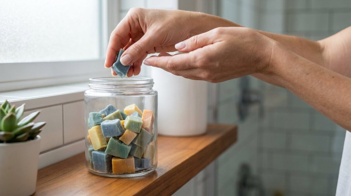 entdecken Sie praktische Methoden, um Seifenreste sinnvoll wiederzuverwenden und Verschwendung zu vermeiden, statt sie einfach wegzuwerfen