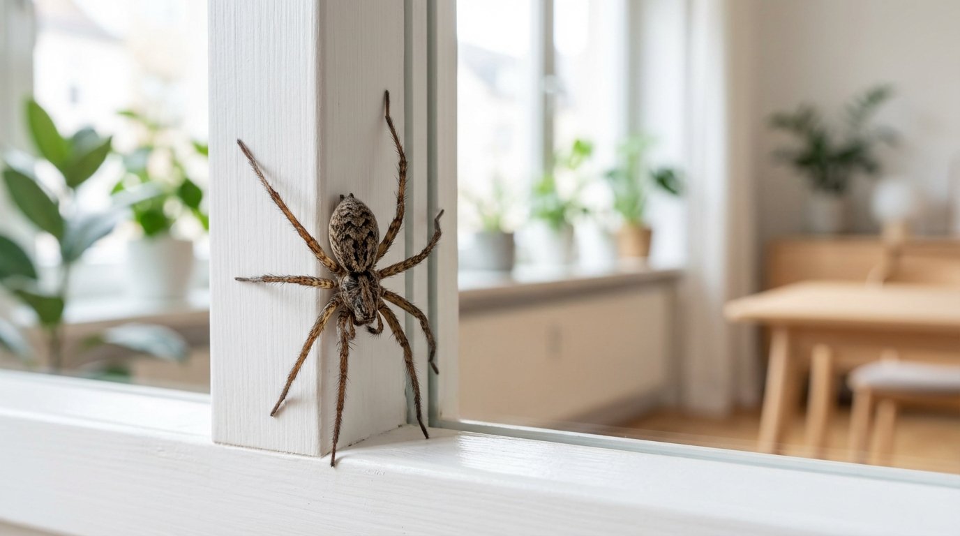 spinnen im haus deuten auf ökosystem hin und offenbaren versteckte schwachstellen wie risse oder undichte stellen an ihrem gebäude